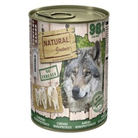 Natural Greatness Monoproteico Cordero Comida Humeda Perros Comida húmeda Perros Patitas&co