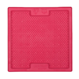 Alfombra de Lamido LickiMat Soother Rosa Comederos y Bebederos para perros Patitas&co