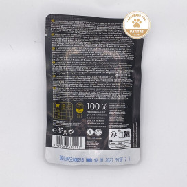 Cats Love Ternera y Pavo Sobre 85g Comida húmeda para gatos Patitas&co