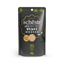 Schesir After Dark Perfect Mousse Pollo 80g Comida húmeda para gatos Patitas&co