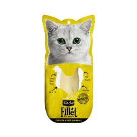 Kit Cat Filete Pollo y Fibra Para Gatos 30g Snacks para Gatos Patitas&co