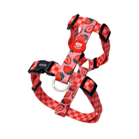Dukier Berry Love Arnes Clasico para Perros Collar, Correa y Arnes Perro Patitas&co