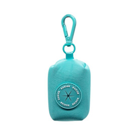 Dukier Porta Bolsas Caca Mint para Perro Collar, Correa y Arnes Perro Patitas&co