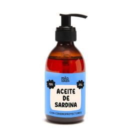 Milo y Lola Aceite de Sardina 250ml Suplementos Naturales para Perros Patitas&co