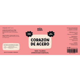 Milo & Lola Suplemento Taurina Corazon de Acero Suplementos Naturales para Perros Patitas&co