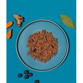 Amanova Alimento Húmedo Adult Cerdo Ibérico para Perro Comida húmeda para Perros Patitas&co