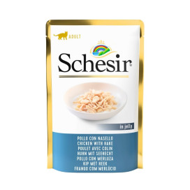 Schesir Sobre Filetes de Pollo con Merluza Patitas&co Patitas&co