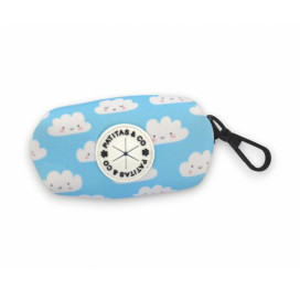 Porta Bolsas Caca Patitas de Nube Collar, Correa y Arnes Perro Patitas&co