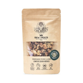 Mr. Bones Snacks Lomo de Cerdo Ibérico deshidratado Snacks Saludables para Perros Patitas&co