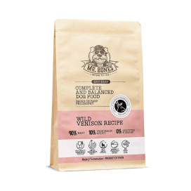 Mr. Bones Dieta BARF Deshidratada Ciervo para Perro Dieta BARF Perros Patitas&co