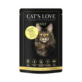 Cats Love Sobre Puro Pollo para Gato Comida húmeda para gatos Patitas&co