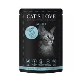 Cats Love Sobre Puro de Salmón para Gato Comida húmeda para gatos Patitas&co
