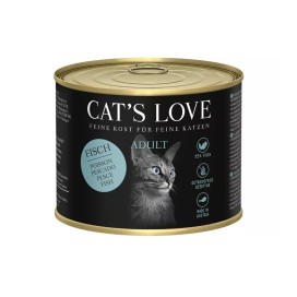 Cats Love Lata Puro Pescado para Gato Comida húmeda para gatos Patitas&co