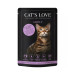 Cats Love Sobre Salmón y Pollo para Gatos Adultos