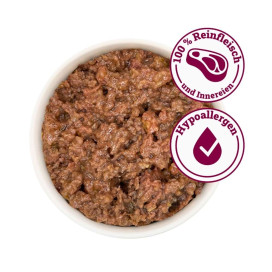Herrmann´s Lata Puro Caballo Comida húmeda para Perros Patitas&co