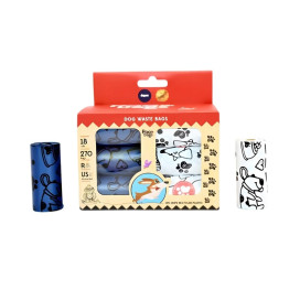 Bolsas Caca Perro Poo Bags Pack 18 Rollos Higiene y salud Perros Patitas&co