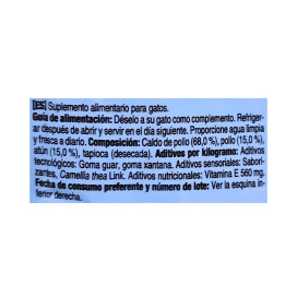 Churu Ciao Broth Caldo de Pollo con Atún para Gatos Comida húmeda para gatos Patitas&co