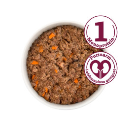 Herrmann´s Lata Ternera Comida Humeda 400g Perro Comida húmeda para Perros Patitas&co